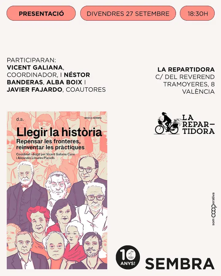 Presentació Llegir la història amb Vicent Galiana