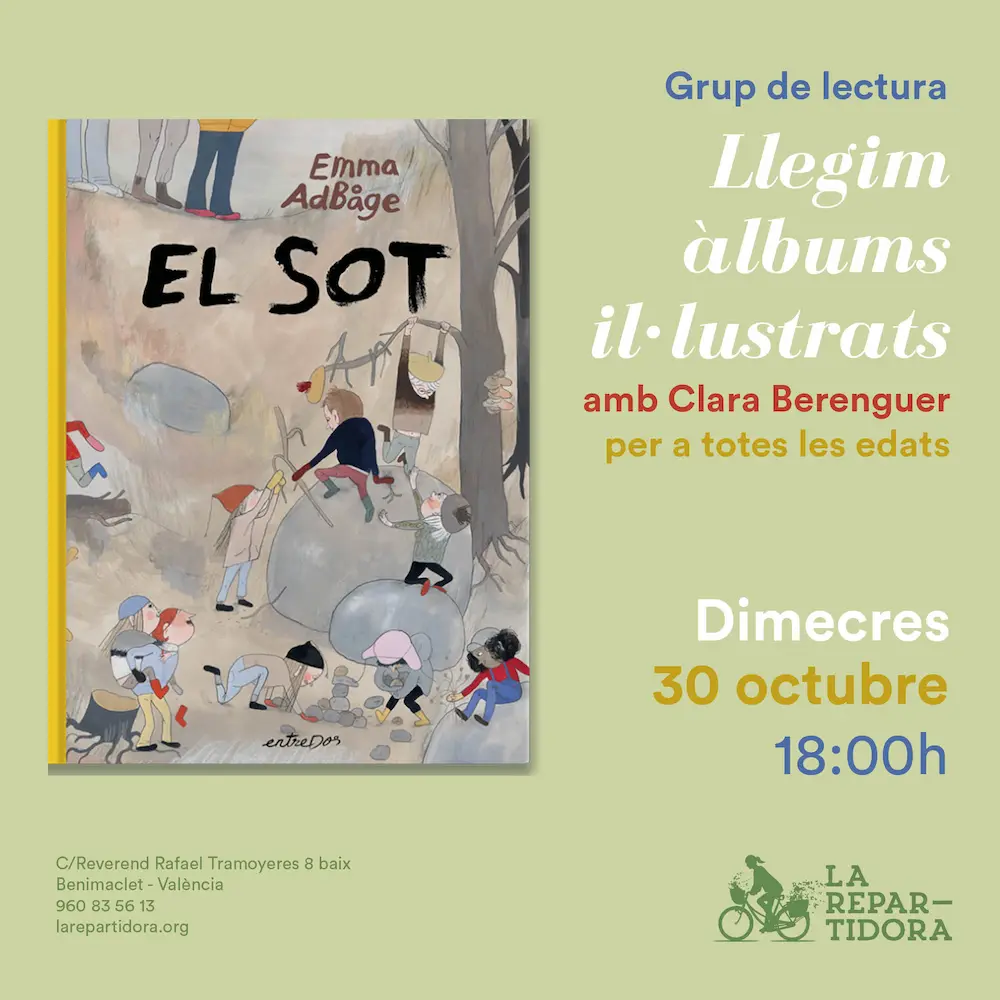 Grup de lectura àlbum il·lustrat amb Clara Berenguer - El sot