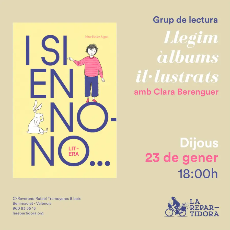 Grup de lectura d'àlbums il·lustrats gener 2025