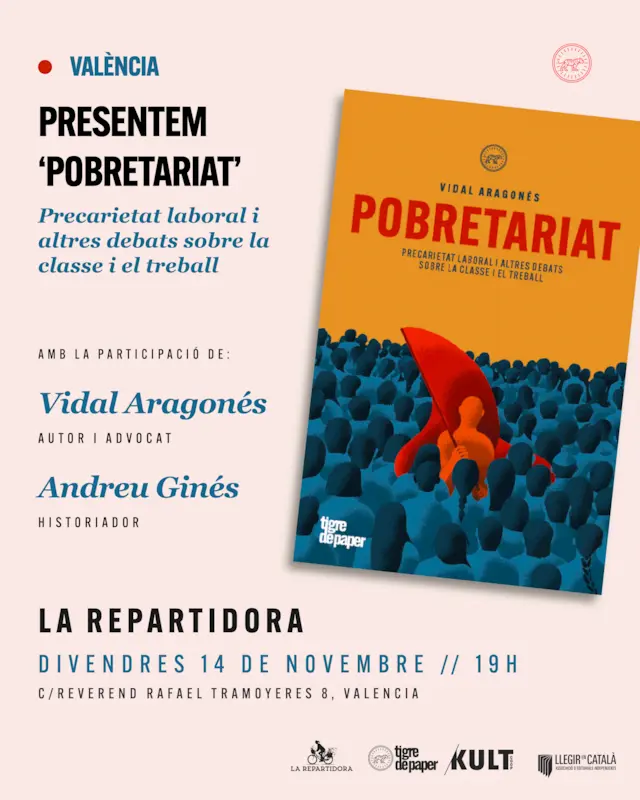 Presentació Pobretariat amb Vidal Aragonés