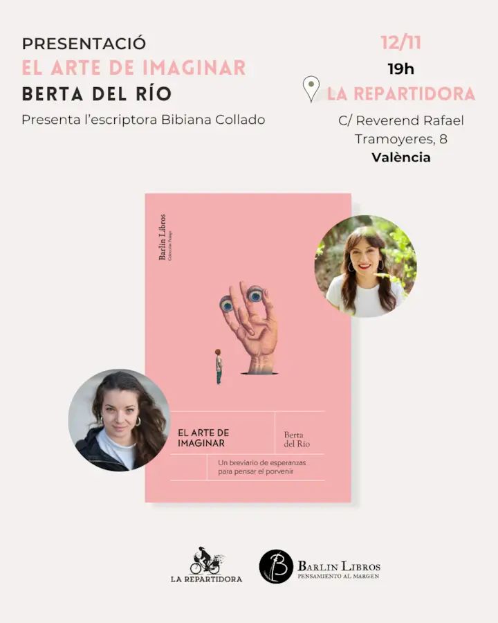 Presentació El arte de imaginar amb Berta del Río