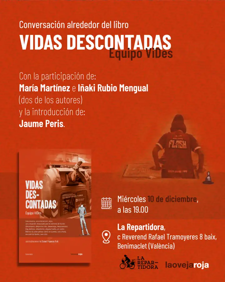 Presentació Vidas descontadas d'Equipo ViDes