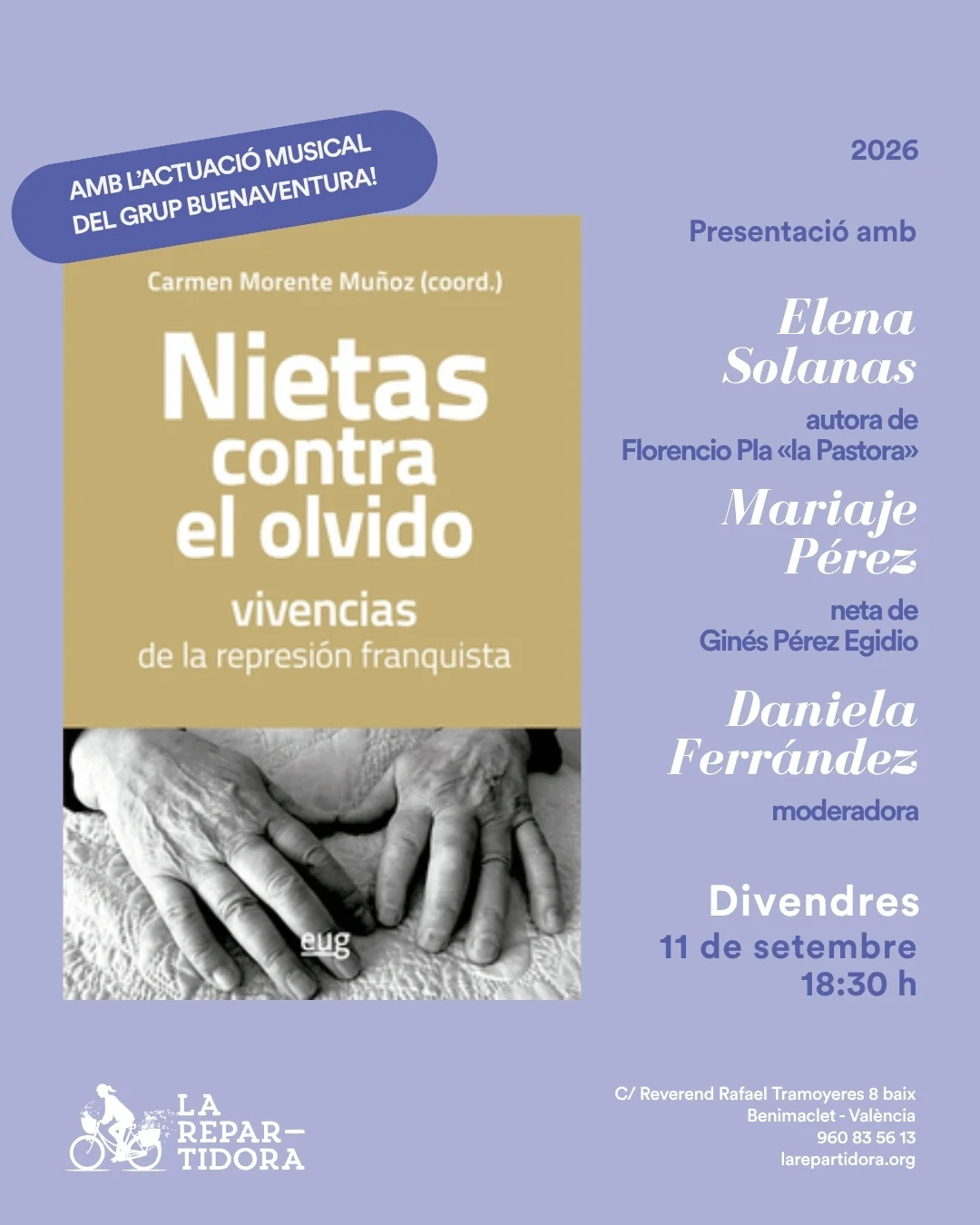 Presentació de Nietas contra el olvido