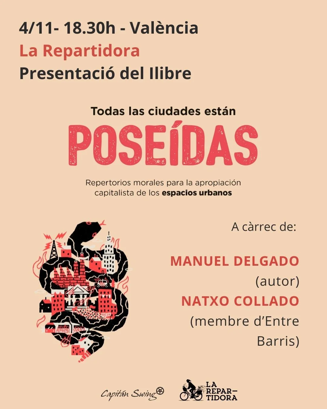 Presentació de Todas las ciudades estan poseídas